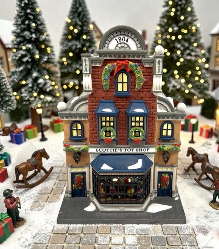Vintage dept christmas in - vintage,