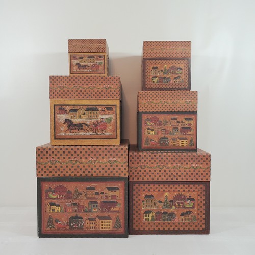 Vintage bob boxes primitive - boxes,