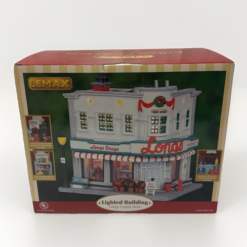 Lemax longs corner store - corner,