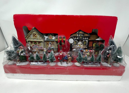 Mini christmas village - mini,