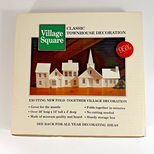 Vintage 1991 village - vintage,