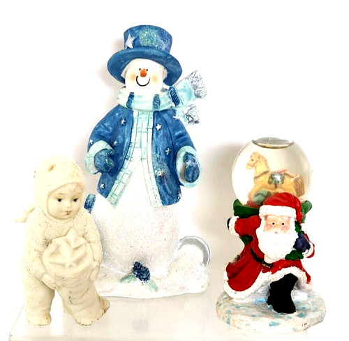 Snow glow christmas figures - snow,