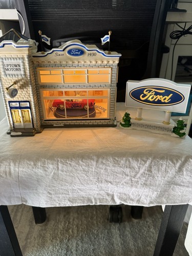 Department snow village - department,