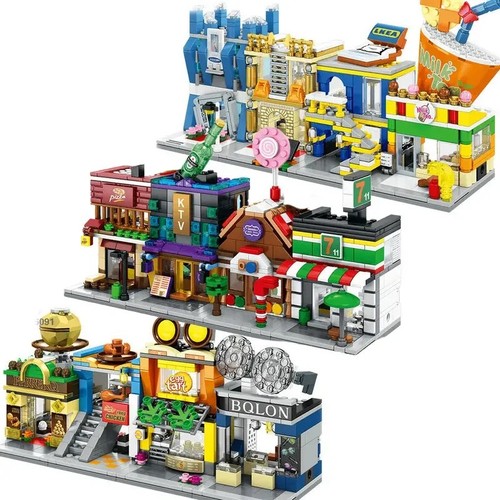 Moc house building blocks mini - building,