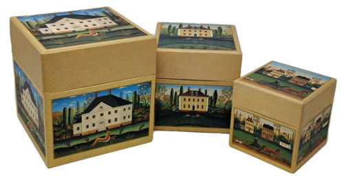 Bobs boxes primitive - bobs, village