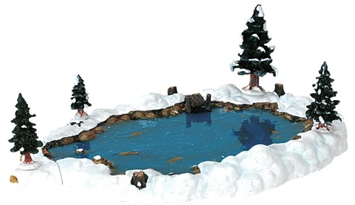 Lemax 94387 mill pond - set, of