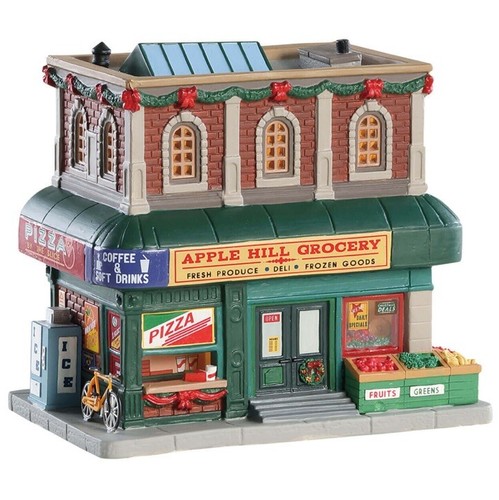 Lemax apple hill grocery - apple,