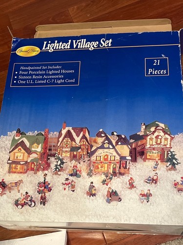 Special times lighted village - special,